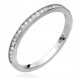  SILVER RING WEDDING RING 925 with ZIRCONS size 7