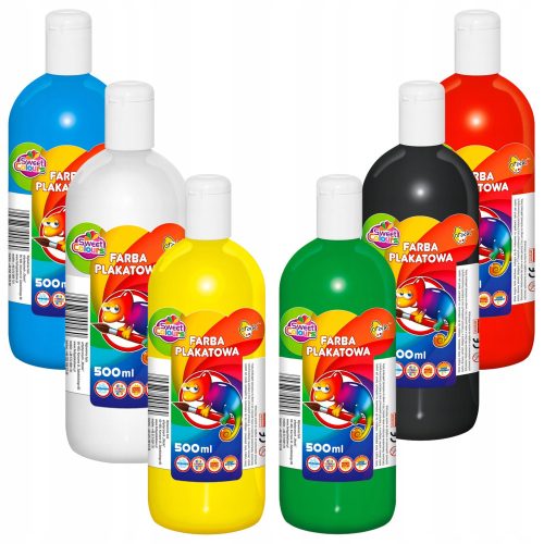  Otocki Poster Colors 6 pcs. x 500 ml