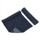 Absorbent, washable bathroom rug, navy blue, 60 x 90 cm