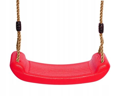 SUN – FLAT SWING WITH ADJUSTABLE ROPES – RED