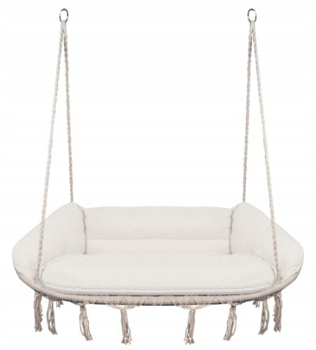 Garden chair, hanging Aga MR4511Bl swing 130 cm up to 150 kg black