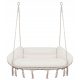 Garden chair, hanging Aga MR4511Bl swing 130 cm up to 150 kg black