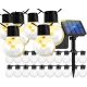 Hanging Garden Lights Solar Garden Lamp, Large LED Bulb