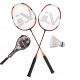 Cover, set of rackets with shuttlecock Sportvida SV-SE0002