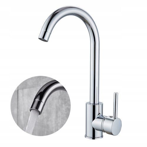 Forb MASTER silver standing kitchen faucet