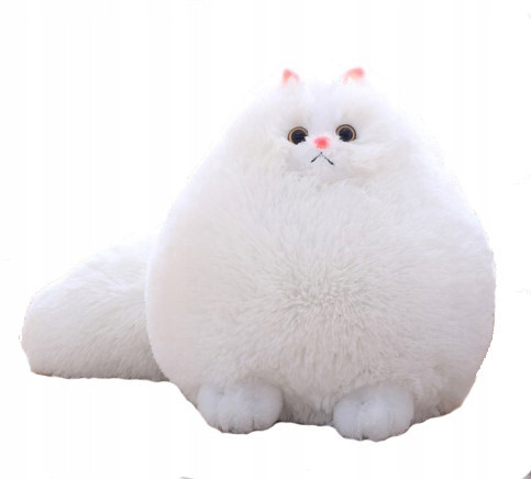  Thick Cat Plush Pillow – 30 cm