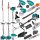 Trimmer, brush cutter and grass cutter MULTIFUNCTIONAL PETROL STRIMMER ALBC52 4IN1