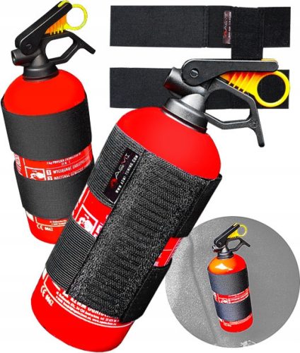 Ogniochron GP-1z BC/MP powder fire extinguisher 1.7 kg + Agmi fire extinguisher holder