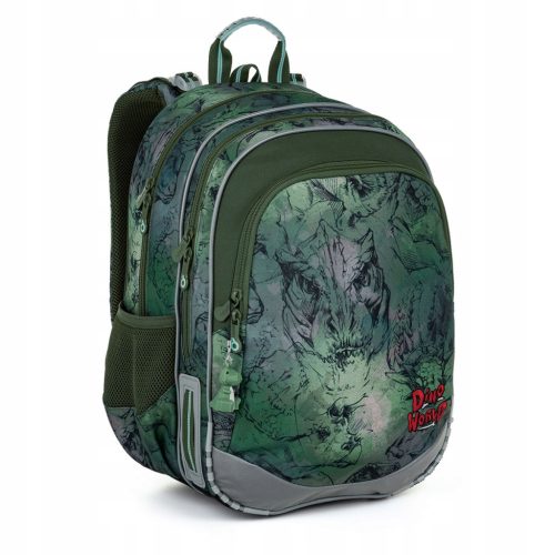 Dinosaur-Themed Kids' School Backpack for Comfort and Style