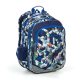  Topgal Multi-Compartment School Backpack, White, Blues, Greys and Silvers, Multicolor, 23 l