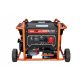 Portable three-phase generator KrafTWele 9800 W petrol