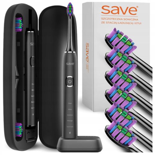  Electric sonic toothbrush with charging station and case