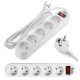 Smartled Strip extension cable 5 m, 5 pcs. sockets, white