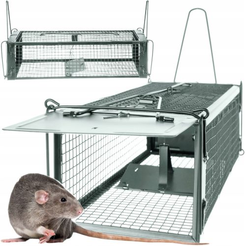 Repest trap for animals against moles, martens, mice and rats