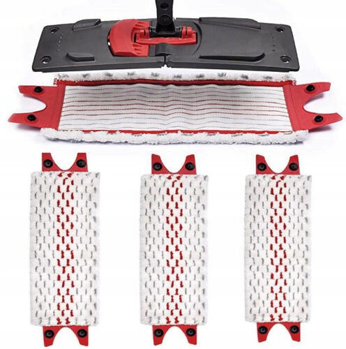  3 x VILEDA FLAT MOP INSERT ULTRA MAX REPLACEMENT