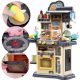  LARGE KITCHEN FOR CHILDREN faucet steam sounds POTS