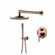 CHDE Rose Gold Ocean Concealed Shower Set