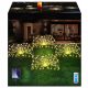  4x lampes solaires Pissenlit FIREWORK LED lampes de jardin