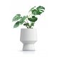 Pots and planters for outdoor and garden Prosperplast flowerpot 34 cm x 34 x 43 cm diameter 19.5 cm plastic white