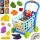  SHOPPING CART SHOPPING BASKET FOR CHILDREN LED 3in1