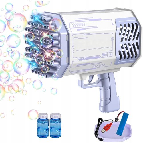 Bubble gun, bubble machine + liquid