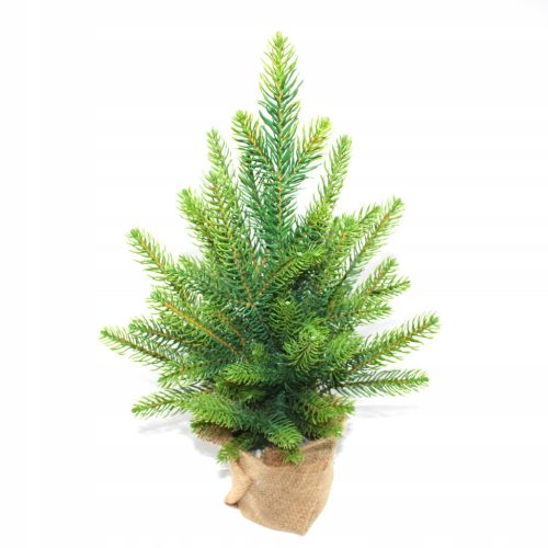  Artificial Christmas Tree, Small, 100% PE Jute, for the Desk