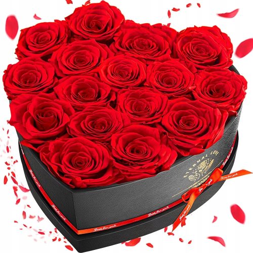 Real Eternal Rose Valentine's Day Gift 16 Pieces