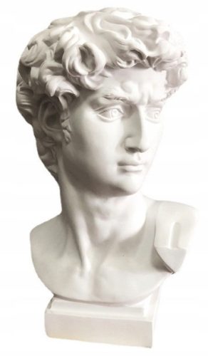 Decorative figures and sculptures for home STATUE HEAD OF DAVID BUST SCULPTURE DECORATION