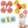  FIDGET SPINNER WITH SENSORY SUCTION CUP BATH GIFT RATTLE 3 PCS