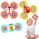  FIDGET SPINNER WITH SENSORY SUCTION CUP BATH GIFT RATTLE 3 PCS