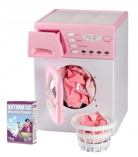  Casdon Electronic Toy Washing Machine, Pink