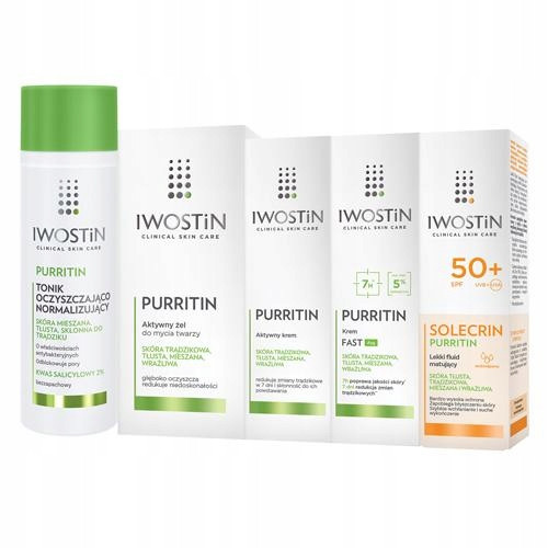  Iwostin Solecrin Purritin Light Fluid Day Cream 41 SPF 40 ml