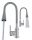 Granitan FLEXO grey floor-standing kitchen faucet