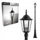 Light poles, garden Masterled E27 light pole 229 cm black