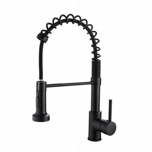 Delvant Amor floor-standing kitchen faucet, black