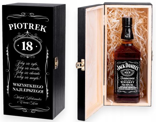 Cool, funny gadgets Gift-4ever alcohol box, black