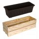  WoodBox flowerpot 51.5 cm x 19 x 15 cm natural wood