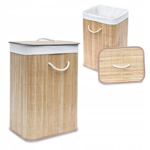 Laundry baskets and containers Freestanding laundry basket MEDAS PROFESSIONAL, 80l, natural, brown and beige tones