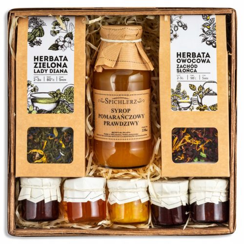  Gift box GIFT tea jam