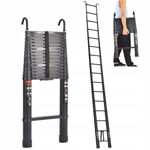 DayPlus Ladder 6.2 m Aluminium 15 to 150 kg