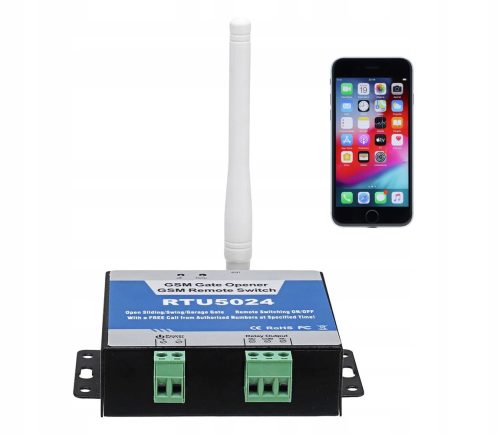 Accessories for fences - GSM controller for opening gates and doors by phone