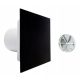 Ventika KLIQ100BASEWC + KLIQFP180GLASSBLK bathroom fan 100 mm