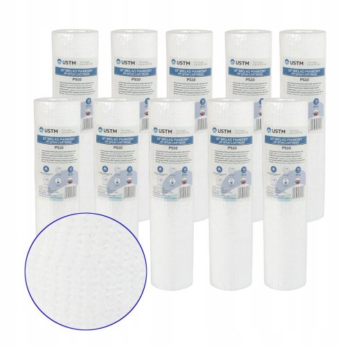  WATER FILTER CARTRIDGE 10' FOAM 1 MICRON PS1 USTM