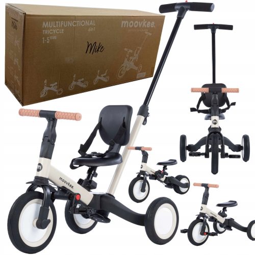  Moovkee Mike Tricycle Bike Beige