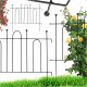 metal garden fence, fence edge 60H