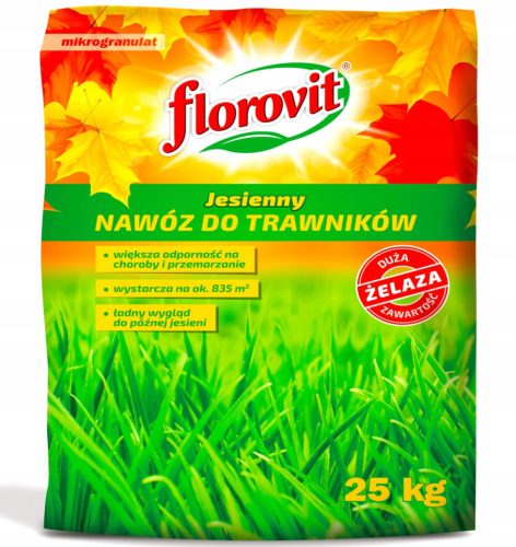  Autumn fertilizer for lawn Florovit Granulate 25 kg