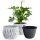  Prosperplast flowerpot 18 cm x 18 x 13.8 cm diameter 18 cm plastic white