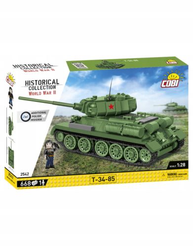  COBI SOVIET MEDIUM TANK Rudy T-34/85 Lego Comp