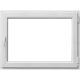 PVC WINDOWS 100 X 70 / 1000 X 700 WHITE WINDOWS BY HAND