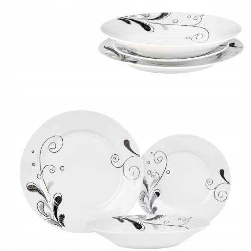 Dinner service Prymus AGD Flora Memoria table service, 18 pieces.